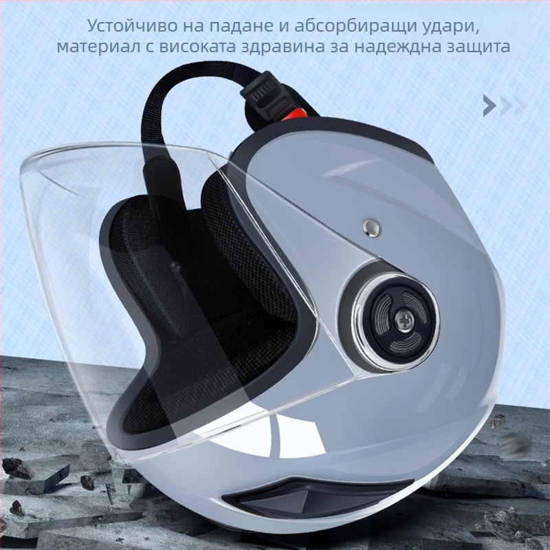 JDTK ABS каска за електрически превозни средства GB811-2022B – за възрастни, всички сезони, градско каране, водоустойчива