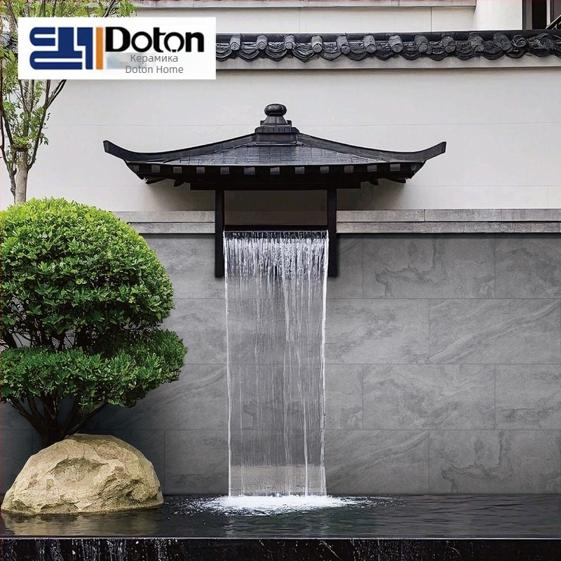 Пълнотелна кварцова плочка с имитация на античен кирпич, матово покритие, антихлъзгаща, износоустойчива