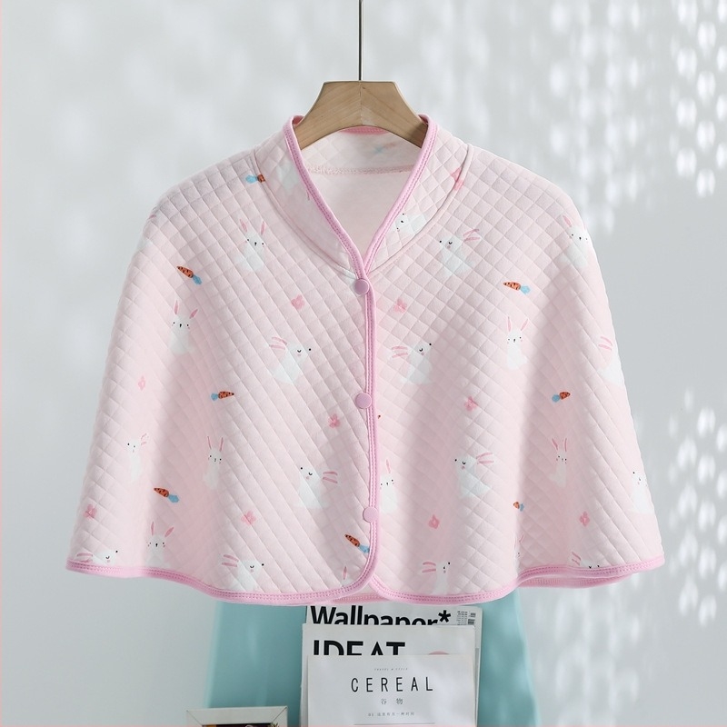 Покривало за рамене за майчинство и кърмене – 100% памук, леко летен стил, защита на раменете.