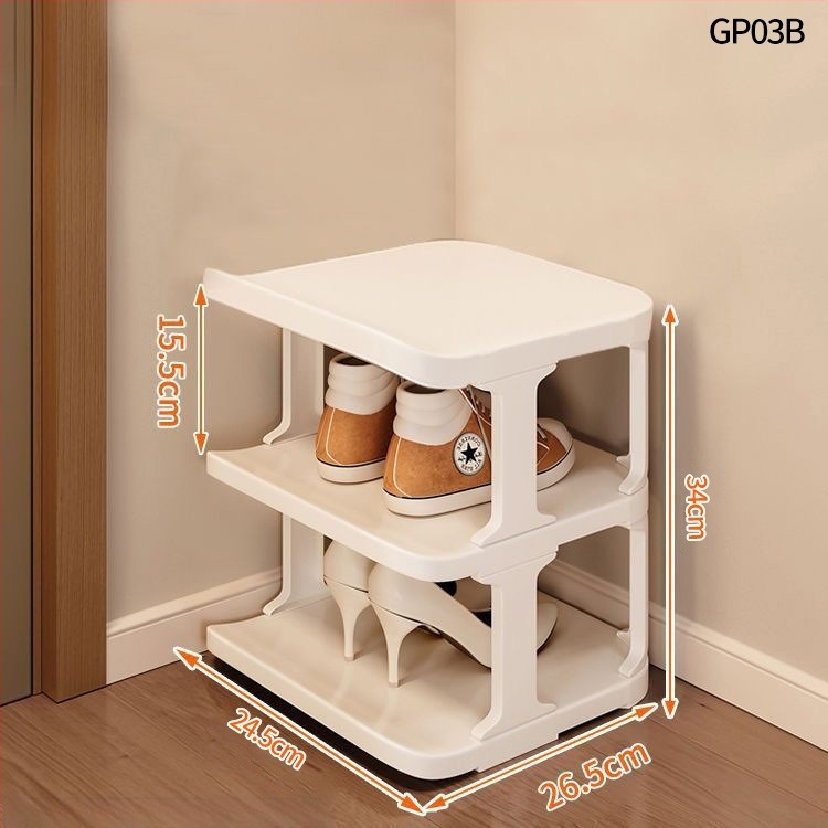 Вертикален 9-слоен пластмасов органайзер за обувки за входа – домашен шкаф за обувки, разглобяем