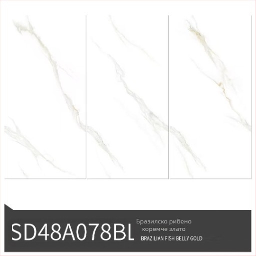 Глазирана стенна плочка с мраморен модел, inkjet печат, кухненска употреба, антикорозийна защита, ярък блясък, водопоглъщане 1–3%