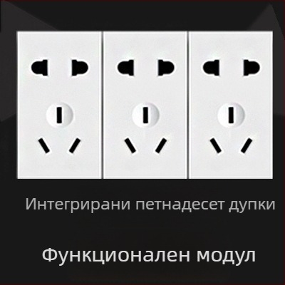 OWEISEN 118-тип стенен панел за контакти, конфигурации 10/15/20 дупки, 3C сертифициран, напрежение 50–440 V