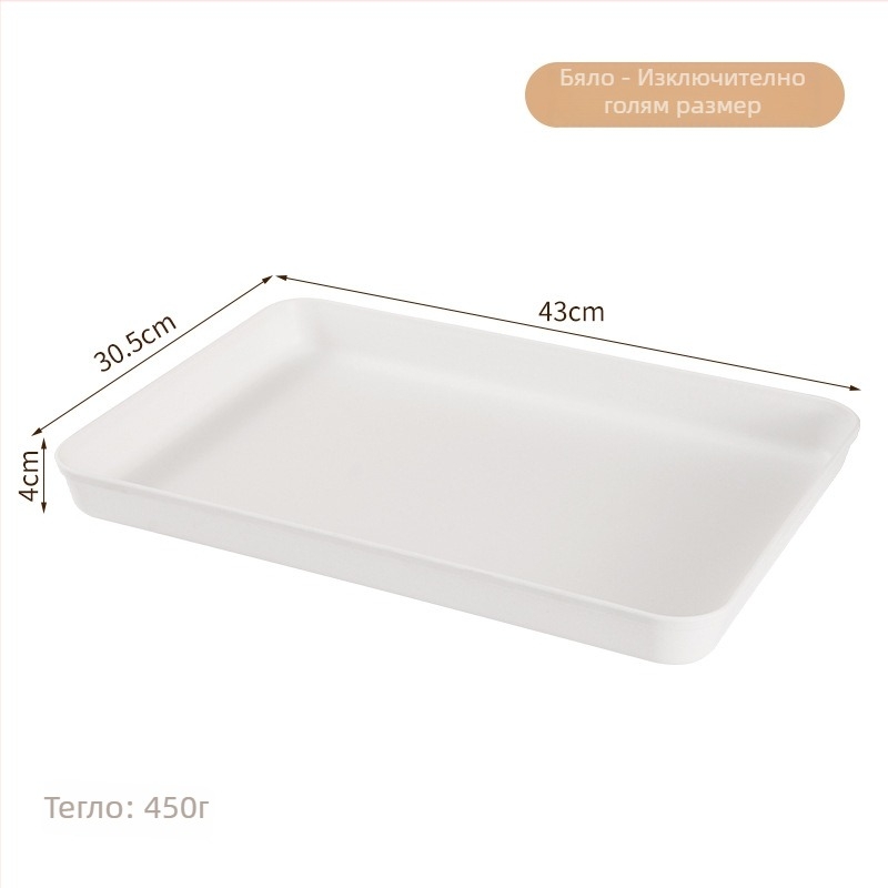 ПП квадратна тава – модерен минималистичен стил, непригодна за микровълнова фурна, възможност за лого персонализация