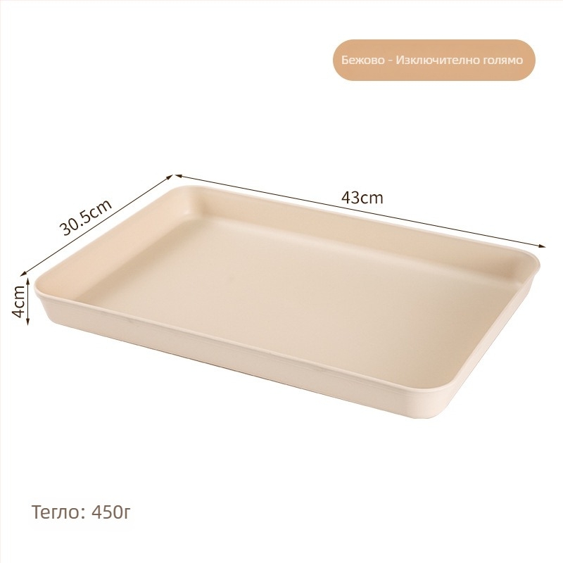 ПП квадратна тава – модерен минималистичен стил, непригодна за микровълнова фурна, възможност за лого персонализация