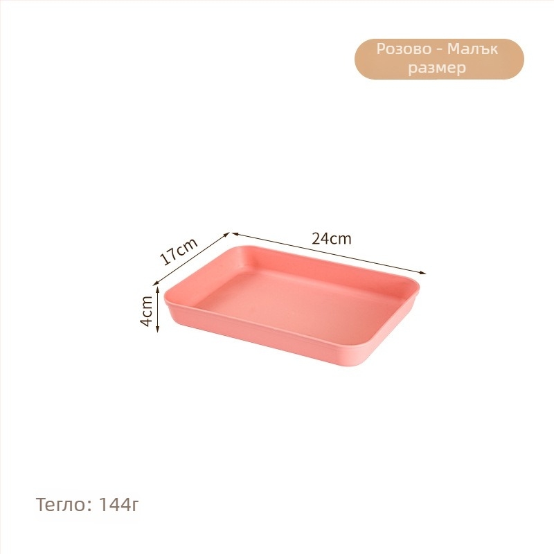 ПП квадратна тава – модерен минималистичен стил, непригодна за микровълнова фурна, възможност за лого персонализация