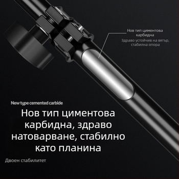 Статив за телефон със сферична глава, 3 секции, натоварване 2–5 кг, Dayleer Floor Stand