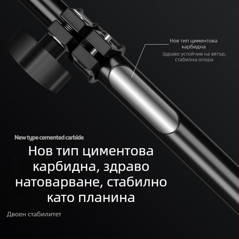 Статив за телефон със сферична глава, 3 секции, натоварване 2–5 кг, Dayleer Floor Stand