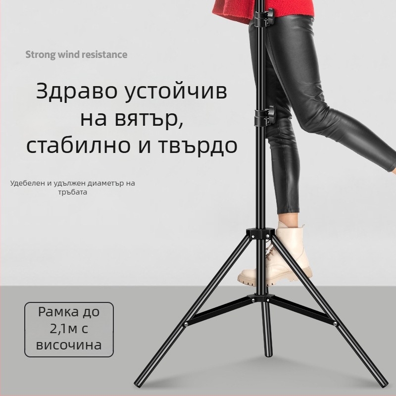 Статив за телефон със сферична глава, 3 секции, натоварване 2–5 кг, Dayleer Floor Stand