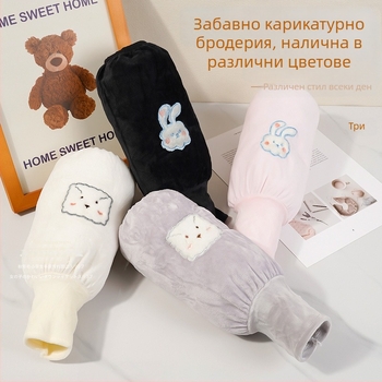 Унисекс маншети за ръка с интегрирани ръкавици, 2 в 1, за писане, издръжливи на износване и замърсяване, подходящи за всички сезони.