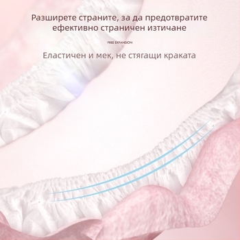 Пелени за котки и кучета с дишаща основа и полимерно ядро, еластична лента – 10 броя