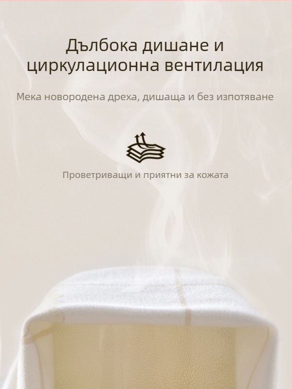 Детски зимен комплект пижами от 100% памук, горнище с дълъг ръкав и панталони, принт животни/карикатури, за новородени 0–12 месеца, кръгло деколте, мека обработка, топъл и влагоотводящ