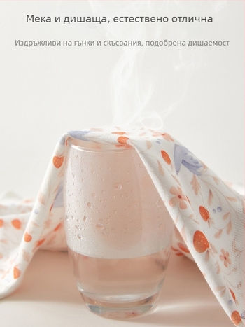 Новородено памучно топче с кръгла яка, без качулка, 100% памук, безопасност клас A, за възраст 0–12 месеца, меко обработено