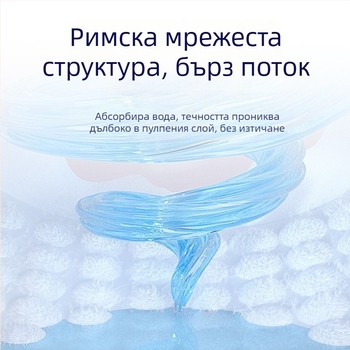 Klingbell Подложка за урината за домашни любимци, еднократна абсорбираща подложка, пакет 100 бр, Материали: нетъкана тъкан; водоабсорбиращ полимер; PE филм