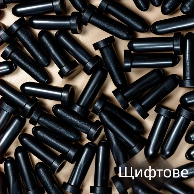 Latch-тип подложка за крак, пластмасова подложка за шаси, меки гумени подложки за машини — противохлъзваща, удароустойчива, изолирана (Plug-In)