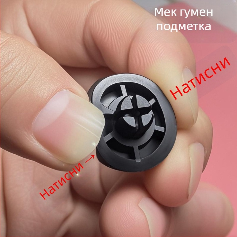 Latch-тип подложка за крак, пластмасова подложка за шаси, меки гумени подложки за машини — противохлъзваща, удароустойчива, изолирана (Plug-In)