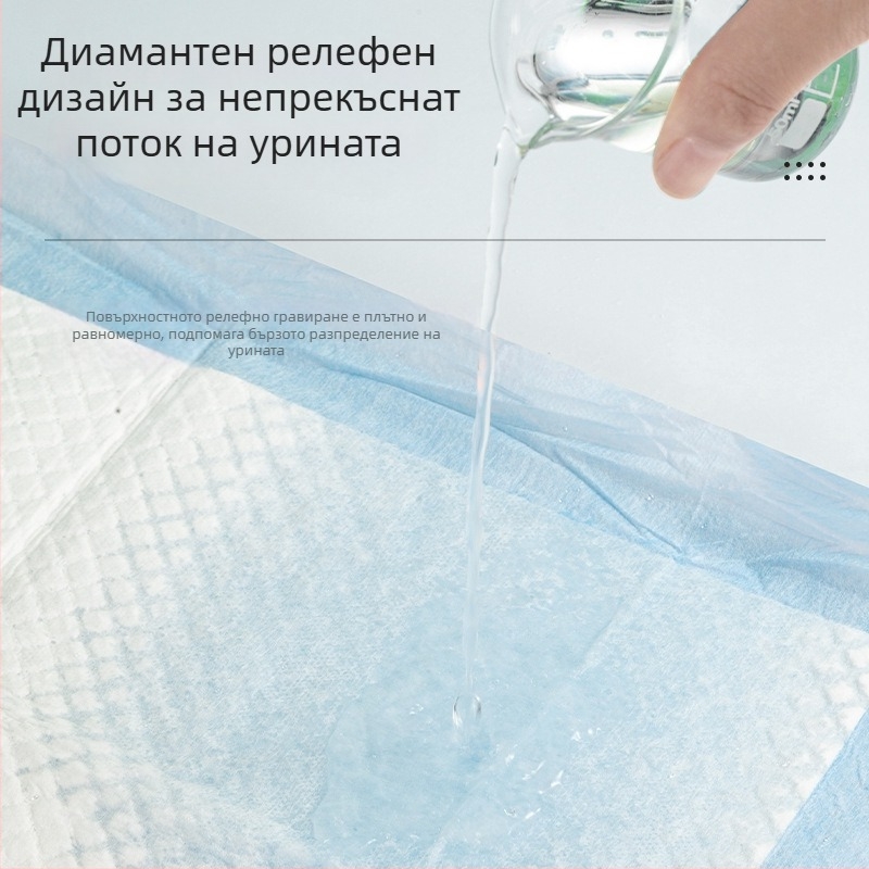 Еднократни пелени за домашни любимци - нетъкан текстил, 100 бр., Ma Jibao