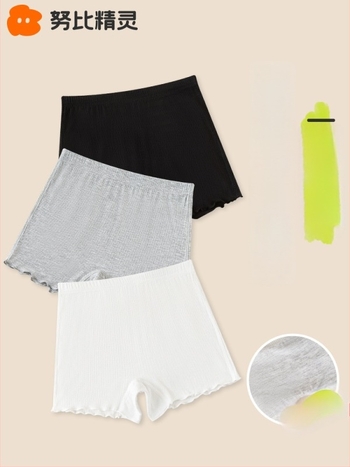 Детски момичешки гащички с предпазни шортове 2-в-1, 92% памук, за възраст 3–8 години, лятна версия