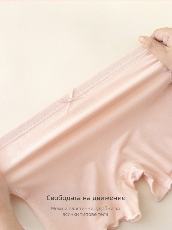 Детски летни долнища от модал памук, клас A, антиплъзгане, за момичета, средна талия, за възраст 3–8 г