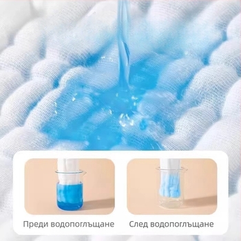 Бебешки пелени‑панталони от чист памук – едно цяло, миещи се, дишащи тренировъчни пелени за 0–12 месеца