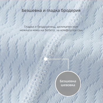 Бебешки дълъг ръкав кардиган от 100% памук за пролет и есен, кръгла яка, без качулка, за възраст 1–3 години