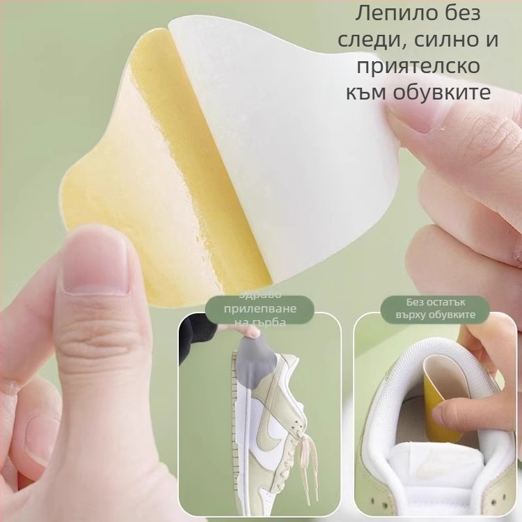 Подложки за петата за спортни обувки – самозалепващи, против износ; подходящи за спортни, ежедневни и работни обувки; марка Friendly; пролет