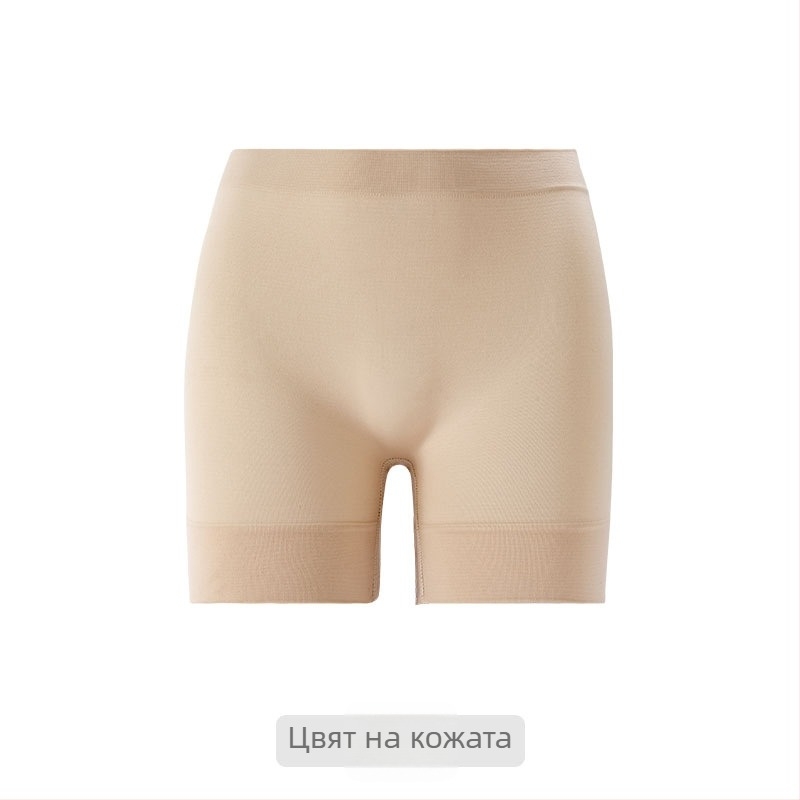 Дамски безопасни панталони с висока талия, безшевни, антиекспозиция, найлон, леггинси и шорти в едно