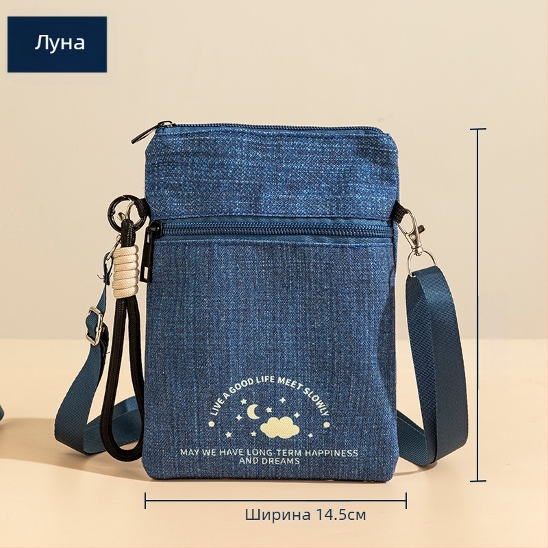 Калъф за паспорт (платно; цип; джоб за документ; вертикална квадратна форма; унисекс)