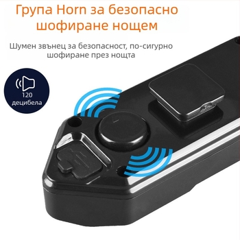 Задно светло за велосипед с дистанционно управление, USB зареждане, 32 LED, водоустойчиво, сигнал за завой за нощно каране.
