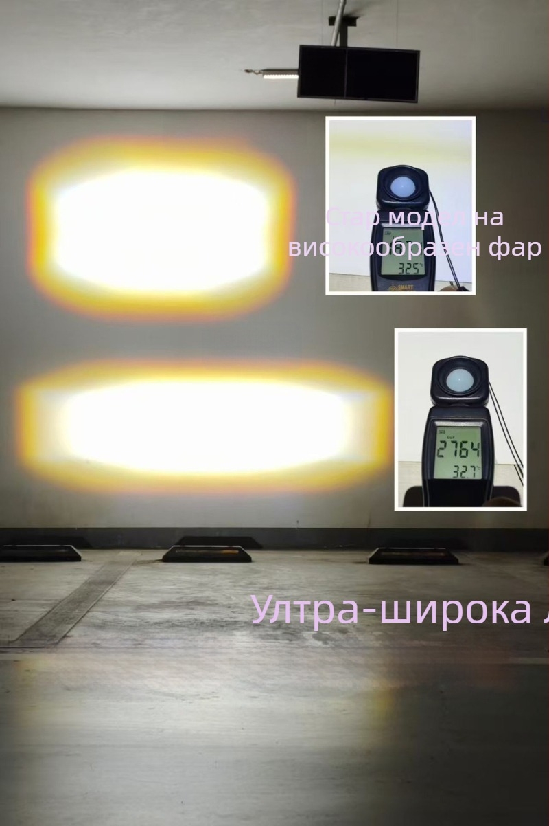 LED канон за дълъг обхват с LED леща, алуминиева сплав, 12–24V, 38W, живот 50 000 ч