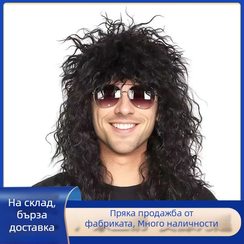 Косплей перука – къса панк-рок стил, влакна с висока температурна устойчивост, може да се боядисва, модел KZ-001