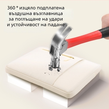 Qingxi вътрешна чанта за лаптоп — водоустойчива, износоустойчива и удароустойчива; Oxford платно; подплата полиестер; урбанистичен стил