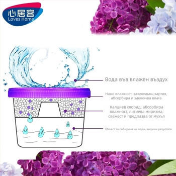 Шкафен влагопоглъщач 230 g — Без аромат, против плесени, 20 броя