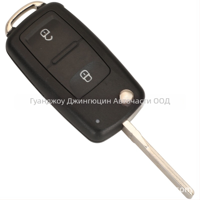 Корпус за ключ за автомобил – замяна за Volkswagen/Skoda/Seat, ABS корпус, метално острие на ключа, 45 g, без дистанционно