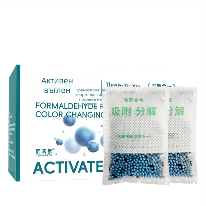 Пакет от бамбуков активен въглен за премахване на формалдехид, естествен аромат, подходящ за стая, марка Release freshness