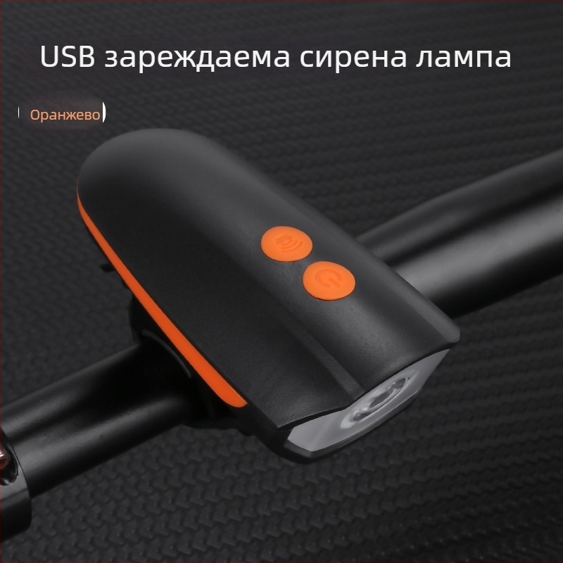 Велосипедна светлина: предна и задна светлина, USB зареждане, за планински велосипед и нощни карания