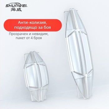 Shunwei PVC лента за предпазване на ръба на автомобилната врата – универсална съвместимост, защита от удар и надраскване (Марка: Shunwei; Материал: PVC; Модел: лента за врати; Съвместимост: Универсална)