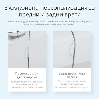 Shunwei PVC лента за предпазване на ръба на автомобилната врата – универсална съвместимост, защита от удар и надраскване (Марка: Shunwei; Материал: PVC; Модел: лента за врати; Съвместимост: Универсална)