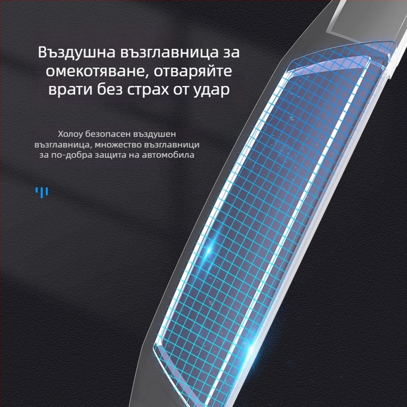 Shunwei PVC лента за предпазване на ръба на автомобилната врата – универсална съвместимост, защита от удар и надраскване (Марка: Shunwei; Материал: PVC; Модел: лента за врати; Съвместимост: Универсална)