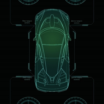 Bluetooth монитор на налягането в гумите за мотоциклети и автомобили, модел M-05, цифров дисплей, диапазон 0-13 bar, висока точност