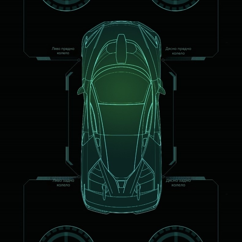 Bluetooth монитор на налягането в гумите за мотоциклети и автомобили, модел M-05, цифров дисплей, диапазон 0-13 bar, висока точност