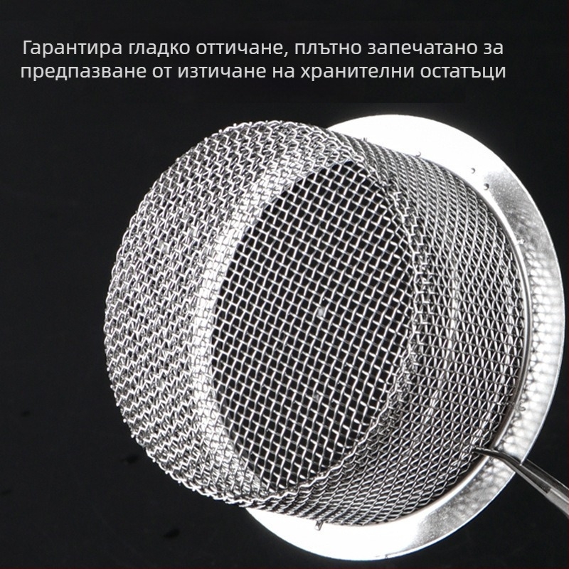 Кухненски филтър за мивка от неръждаема стомана, модел 75674, спецификации 600, нетно тегло 0.02 кг, стил модерен минимализъм