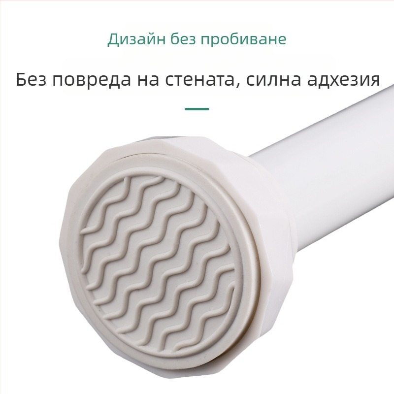 Телескопична пръчка за сушене на дрехи от неръждаема стомана, без пробиване, за балкон, модерен минималистичен дизайн, ODM/Shuntiancai, 2024 г.