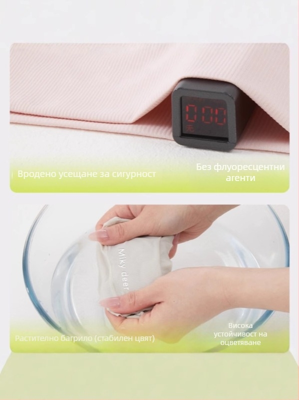 Детски шорти за лято от найлон (73% найлон, 27% еластан), 3/4 дължина, висок талия с ластик, без прорез в чатала