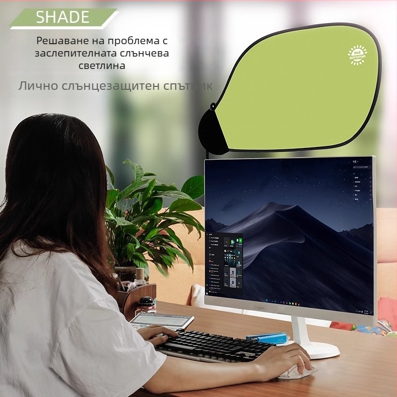 Автомобилен слънцезащитник за странични прозорци с вакуумни чашки – винил покрит плат, стоманено въже, универсален модел, оригинален стил