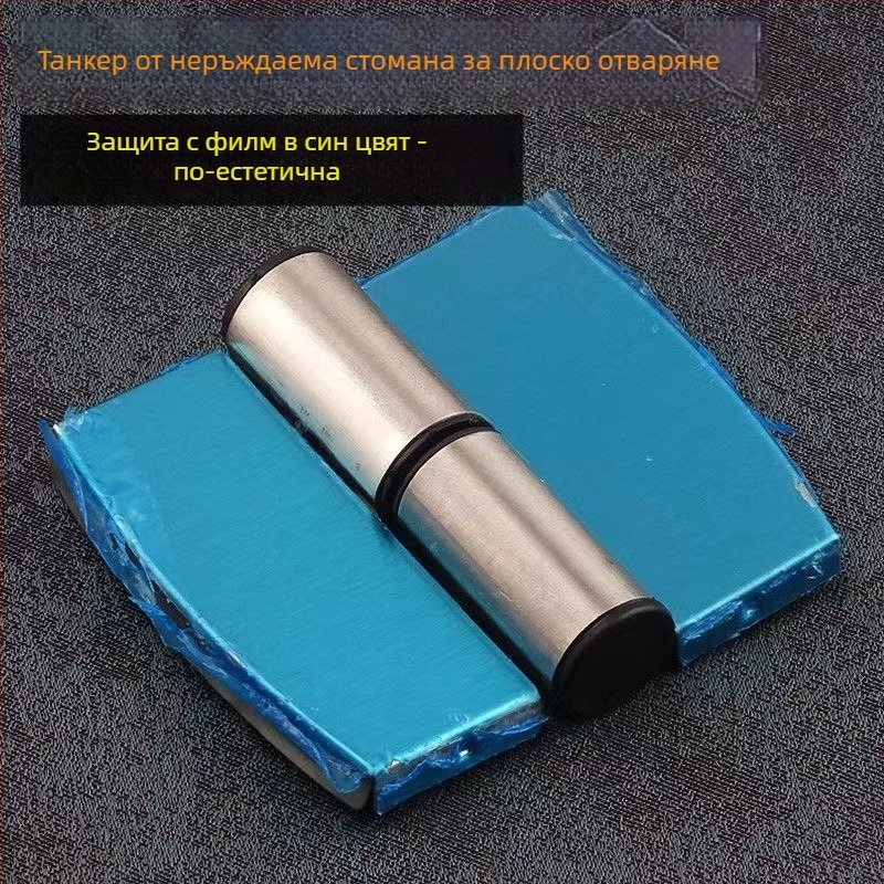 Комплект хардуер за преградни панели на обществена тоалетна, неръждаема стомана, повърхност Wire drawing, включва шарнирни елементи, индикаторен заключващ механизм и опорни крака