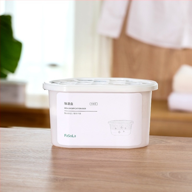 Fasola домашни торбички за сушене и обезвлажняване — влагоабсорбиращи за спалня и гардероб, против мухъл, пакет от 12 кутии