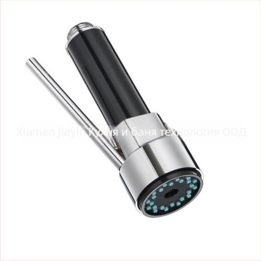 Издърпващ кухненски смесител, ABS корпус, 6 кг номинално налягане, максимална температура 70°C, медна сърцевина на клапана, CUPC сертифициран