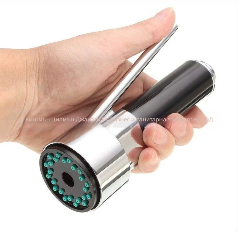 Издърпващ кухненски смесител, ABS корпус, 6 кг номинално налягане, максимална температура 70°C, медна сърцевина на клапана, CUPC сертифициран