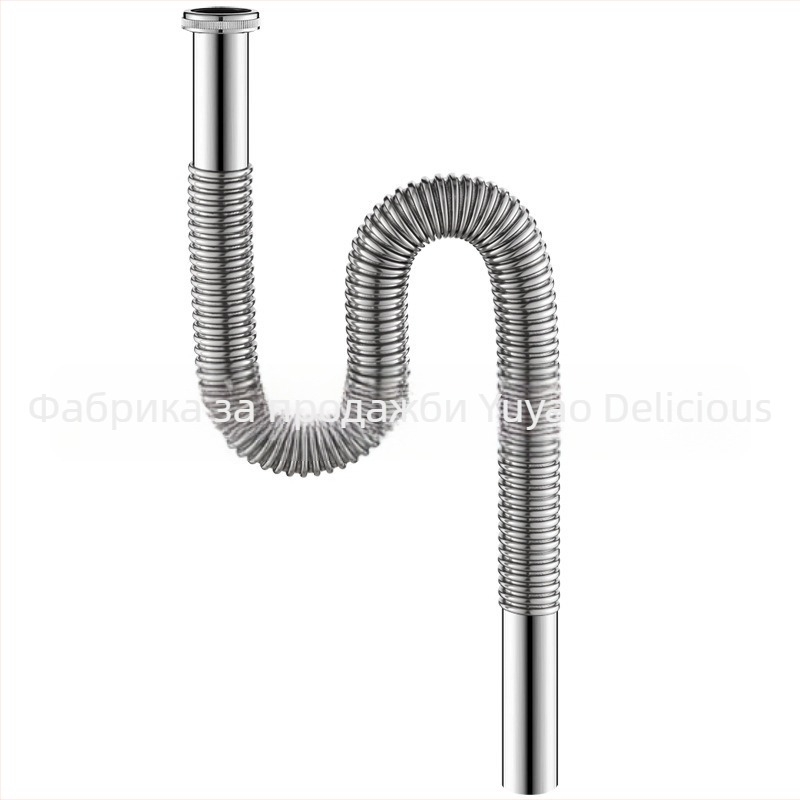 Dafeng неръждаема стомана канализационна тръба, S-образна форма, Flip plate тип, персонализирана обработка