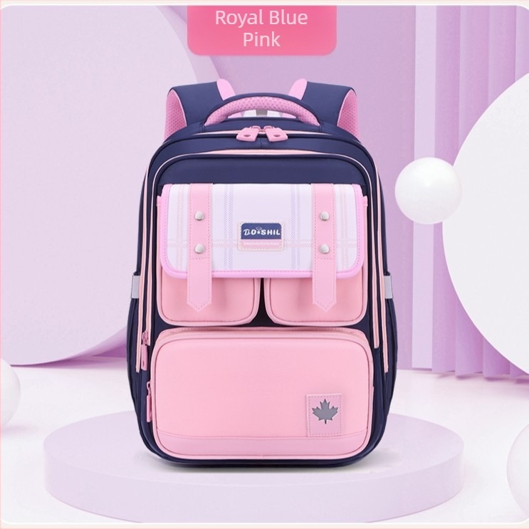 Раница от Oxford плат, европейско-американски ретро стил, унисекс, за 3–4 клас, за училищна употреба